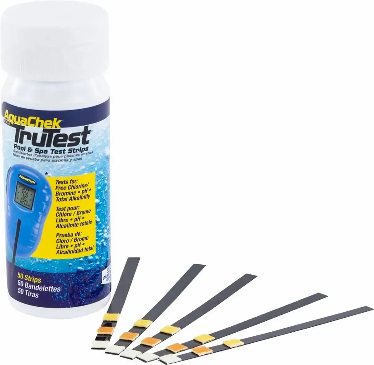 AquaChek teststrips voor TruTest digitale watertester - 50 stuks - Afbeelding 2