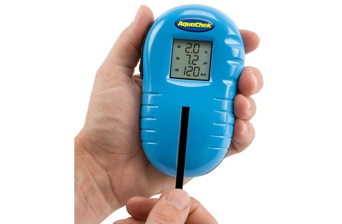 Aquachek digitale testset + 25 teststrips - Afbeelding 4