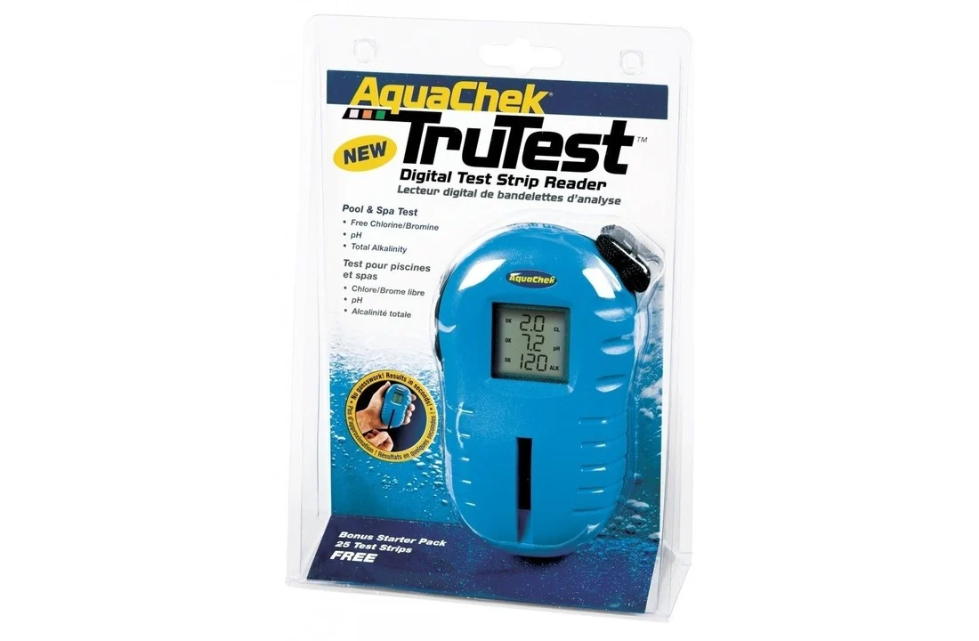 Aquachek digitale testset + 25 teststrips - Afbeelding 2