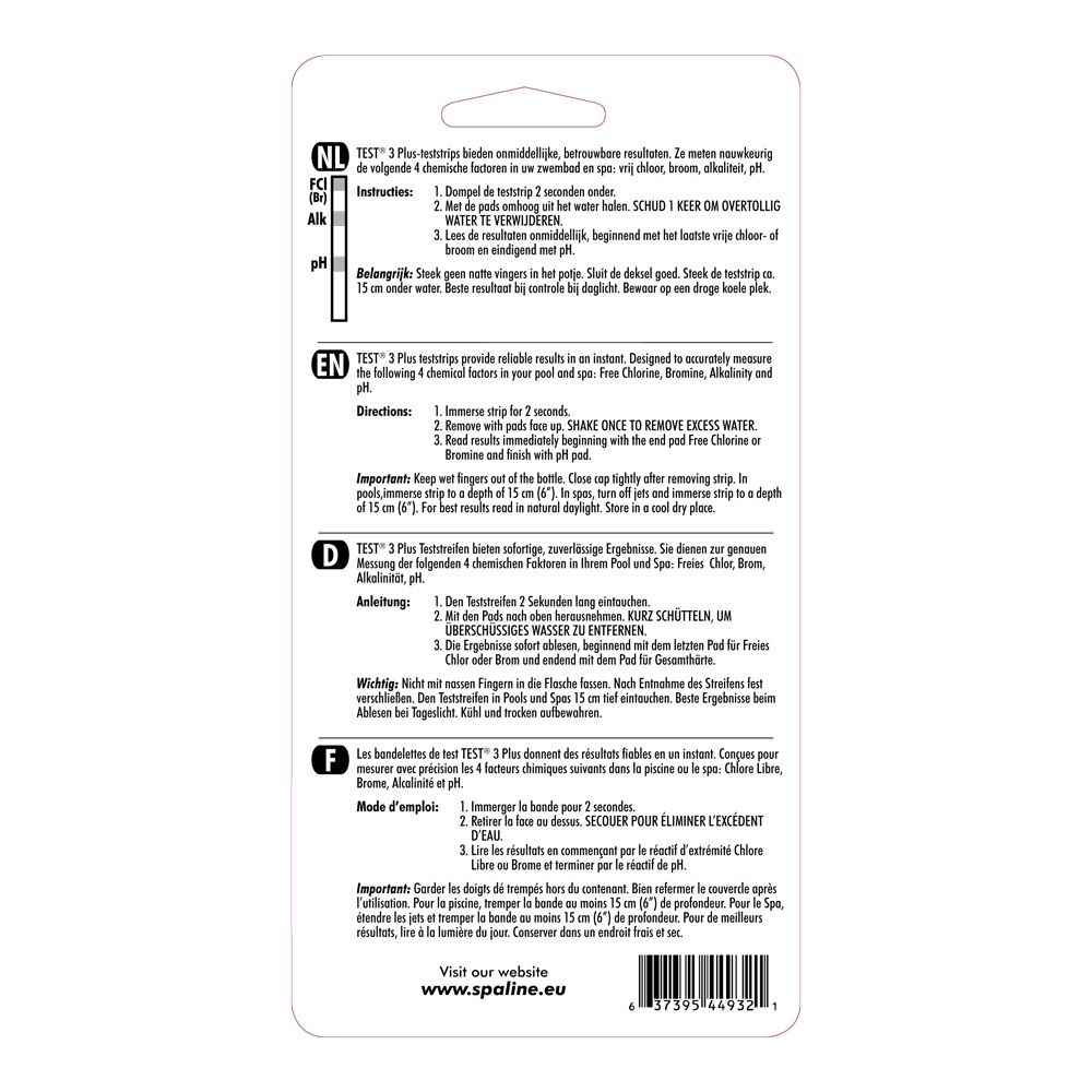 SpaLine Test Strips 3+ - Afbeelding 4