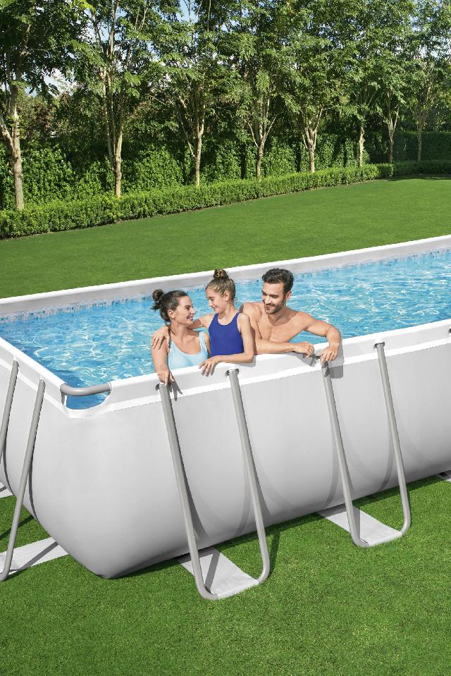 Bestway zwembad steel pro max set rechthoek 640x274x132 CM - Afbeelding 6