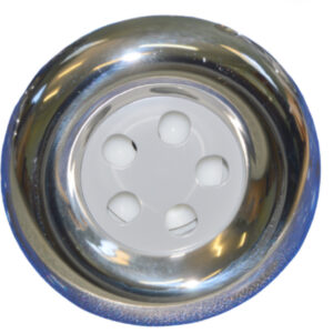 Wellis Mini Spa jet 5 gaten Grijs/Roesvrij staal