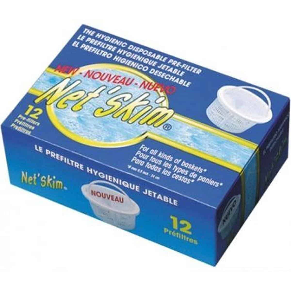 Netskim skimmernetten – set van 12 stuks
