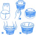 Netskim skimmernetten – set van 12 stuks - Afbeelding 4