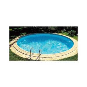 Happy Pool Metaal Zwembad  Ø 300 x 150 Grijs/ Direct Leverbaar(OP is OP!)