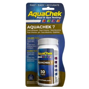Aquachek test strips 7-in-150 stks