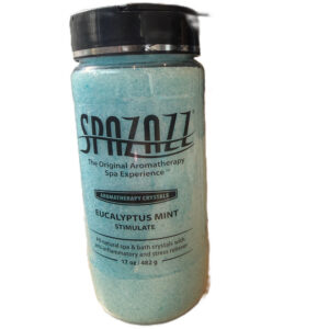 SPAZAZZ CRYSTALS EUCALYPTUS MINT 17OZ
