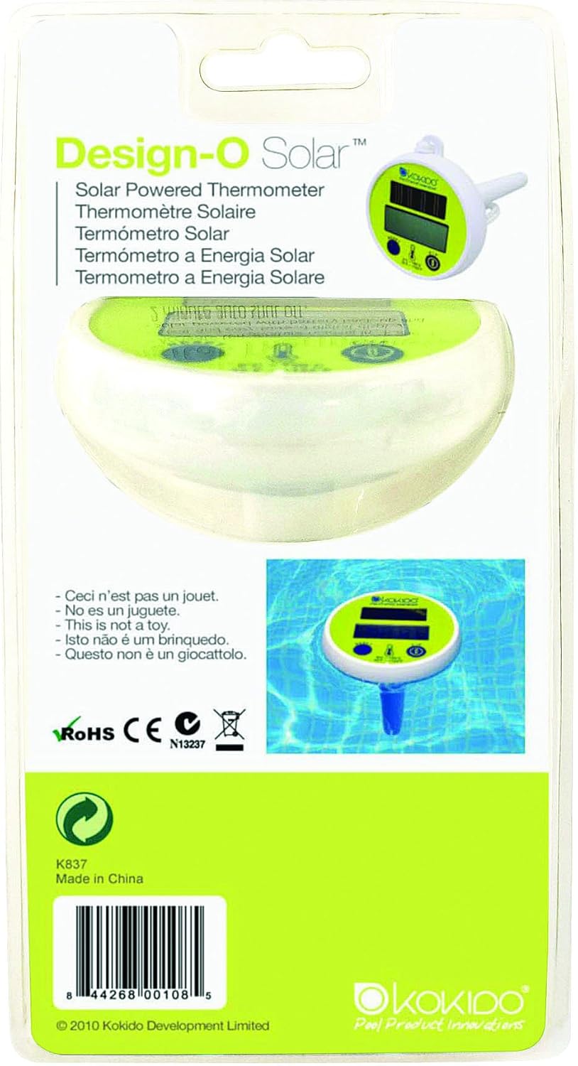 Kokido drijvende digitale thermometer op zonne-energie - Afbeelding 3