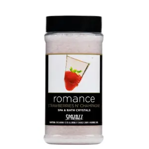 Spazazz Spa & Bath Crystals - Romantiek: Aardbeien & Champagne 17 OZ gram