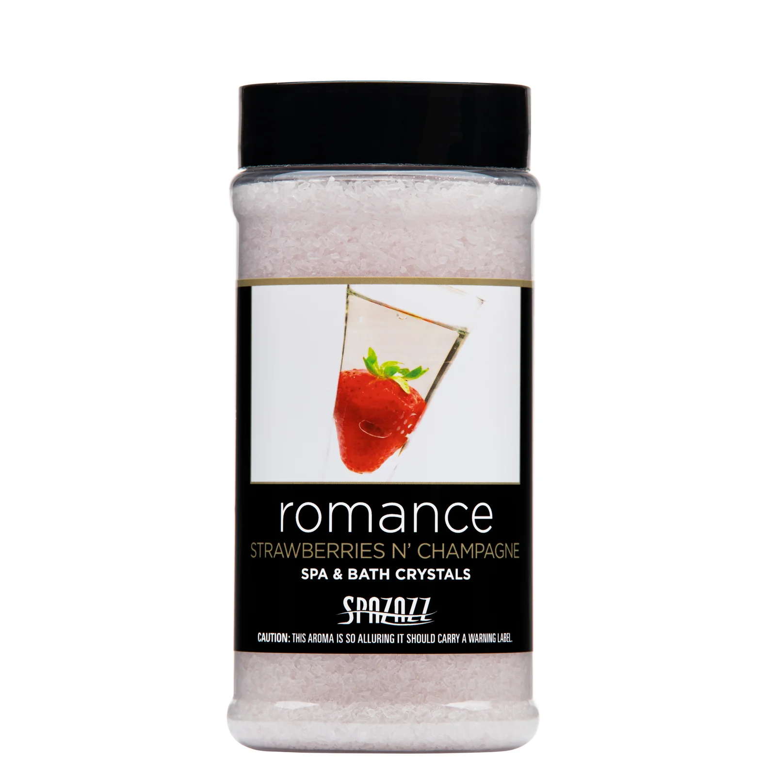 Spazazz Spa & Bath Crystals - Romantiek: Aardbeien & Champagne 17 OZ gram