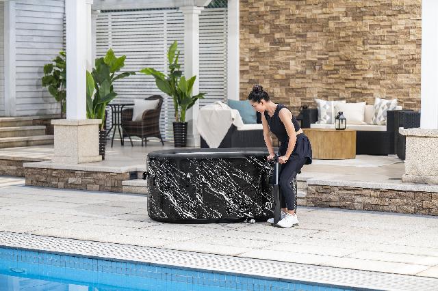 Lay-Z-spa ijsbad fortifiber glacial dip tub ovaal 152 - Afbeelding 14