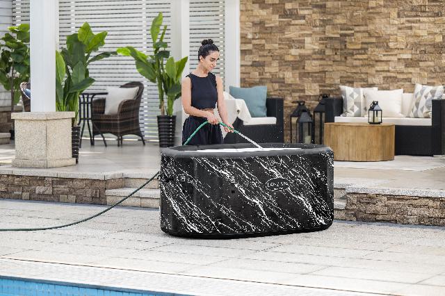Lay-Z-spa ijsbad fortifiber glacial dip tub ovaal 152 - Afbeelding 15