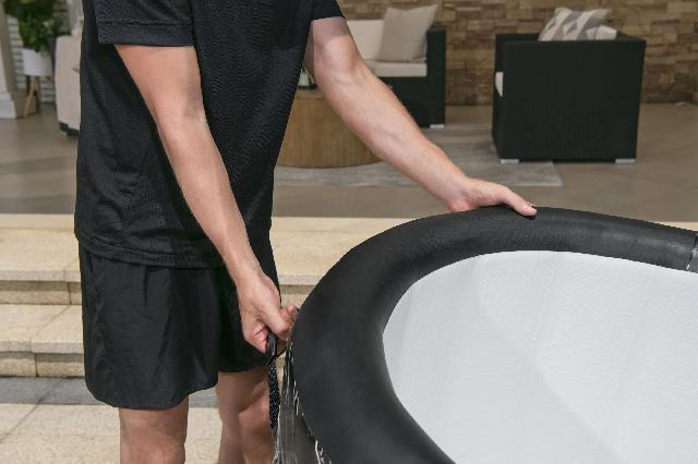 Lay-Z-spa ijsbad fortifiber glacial dip tub ovaal 152 - Afbeelding 3