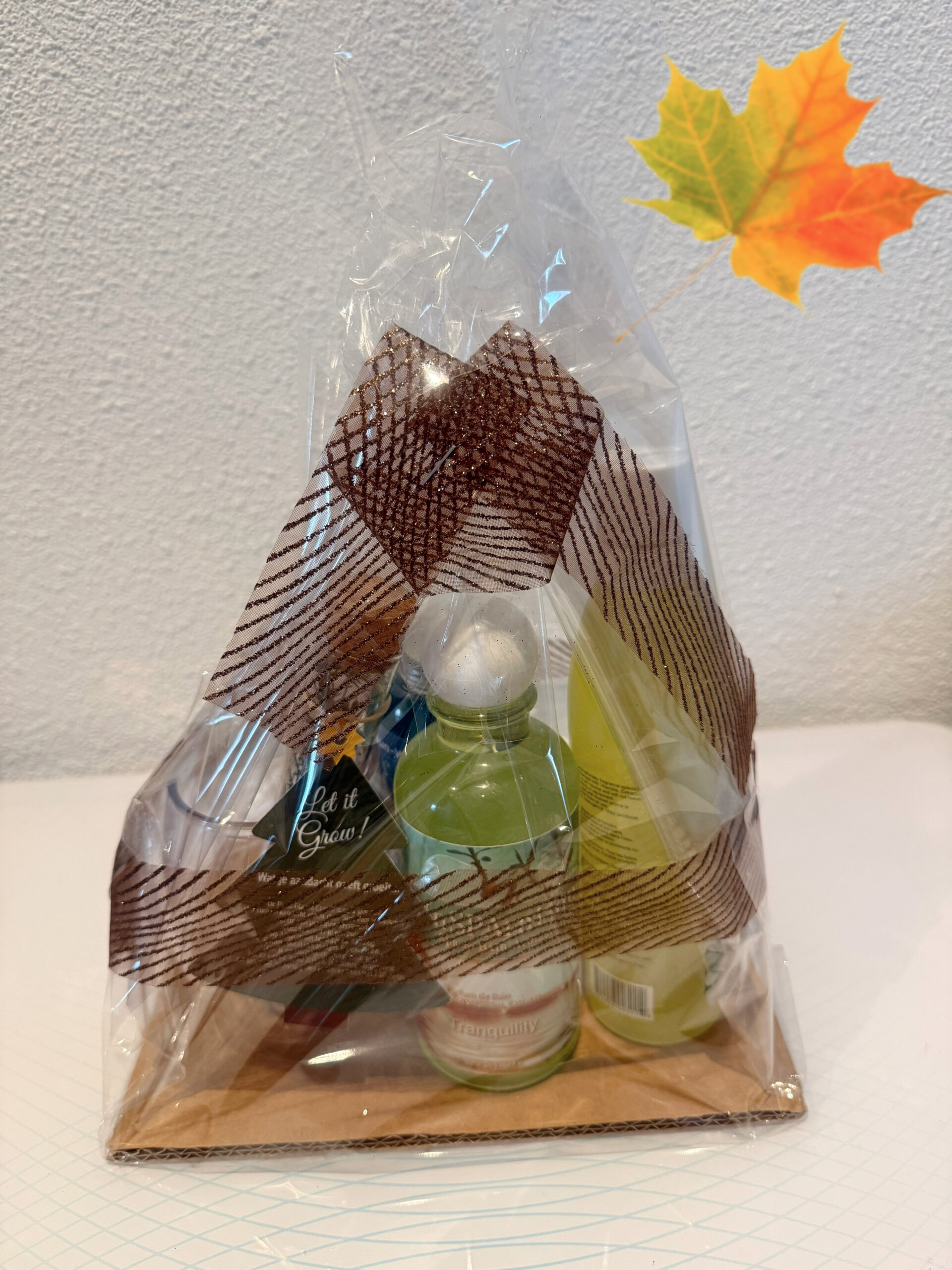 Wellness Pakketje set #2 Gratis Kerstboom in glazen tube