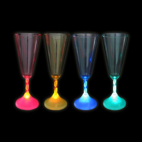 LED CHAMPAGNE GLAS - Afbeelding 2